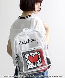Keith Haring | ∴WEGO/Keith Haring(キースヘリング)クリアリュック(バックパック/リュック)