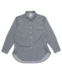 TOKYO SHIRTS | 形態安定ノーアイロン  ワイドカラー 長袖オーバーシャツ(シャツ/ブラウス)