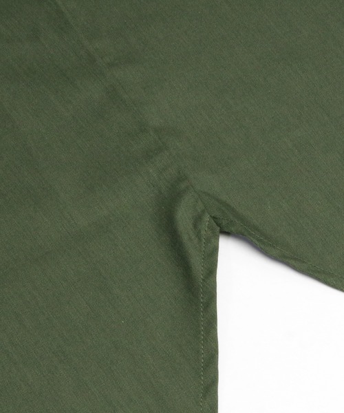 TOKYO SHIRTS（トウキョウシャツ）の「形態安定ノーアイロン  ワイドカラー 長袖オーバーシャツ（シャツ/ブラウス・レディース・ワインレッド/ネイビー/カーキオリーブ/ベージュ・M/L/LL）」の20枚目の写真