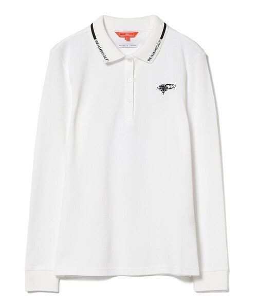 BEAMS GOLF ORANGE LABEL / 襟ロゴ 鹿の子 ポロシャツ 公式オンライン