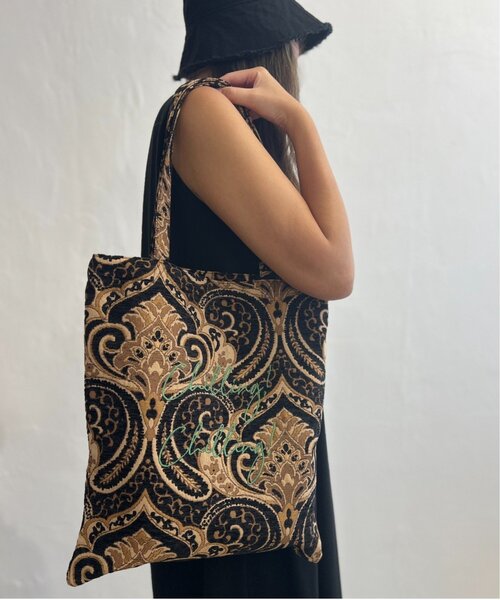 LBC（エルビーシー）の「ジャガードA4トートバッグ（トートバッグ・レディース・キャメル/ブラウン/ブラック・FREE）」の7枚目の写真