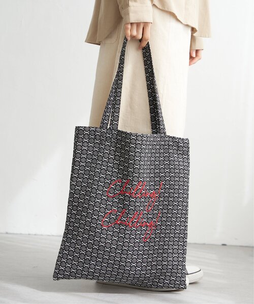 LBC（エルビーシー）の「ジャガードA4トートバッグ（トートバッグ・レディース・キャメル/ブラウン/ブラック・FREE）」の8枚目の写真