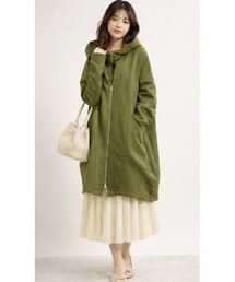 FRP（エフアールピー）の「ダブルジップロングパーカー（パーカー）」