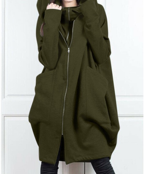 セール】ダブルジップロングパーカー（パーカー）｜LAUTRE COTE