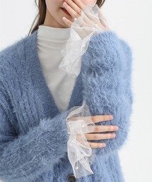 Felt-Maglietta | パールレースメッシュ付け袖(アームカバー)