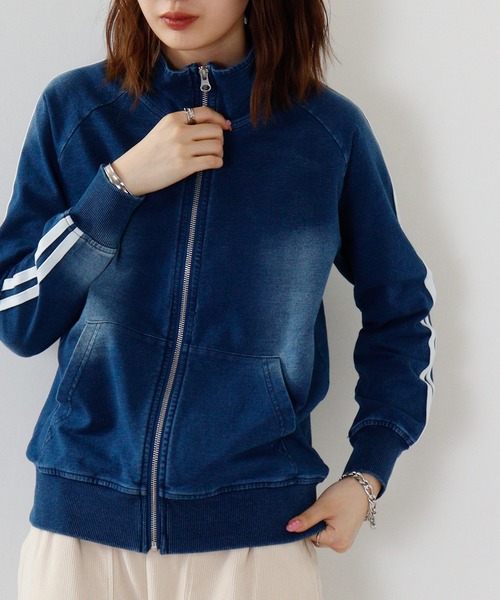 EVOLUTION(エボリューション)の「EVOLUTION ライン入りトラックジャケット(ブルゾン・メンズ・サックスブルー/ブルー・M/XL/L)」の7枚目の写真