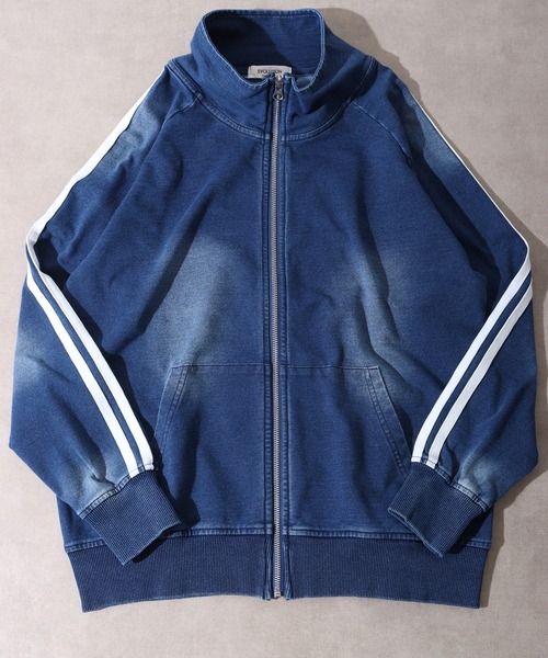 EVOLUTION(エボリューション)の「EVOLUTION ライン入りトラックジャケット(ブルゾン・メンズ・サックスブルー/ブルー・M/XL/L)」の17枚目の写真