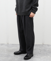 ATON | 【ATON / エイトン】MERINO COLLEGE FLANNEL WIDE PANTS(スラックス)