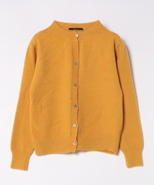 Ritzy（リッツィー）の「ショート丈 ニットカーディガン（カーディガン/ボレロ・レディース・ワイン/マスタード/モカ/グレー/カーキ/ブラック/ベージュ/パープル・FREE）」の17枚目の写真