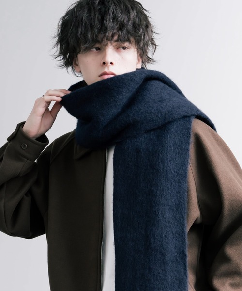 Gosha Rubchinskiy ゴーシャラブチンスキー マフラー ブラック セール】GOSHA RUBCHINSKIY/ゴーシャ・ラブチンスキー/SCARF（マフラー