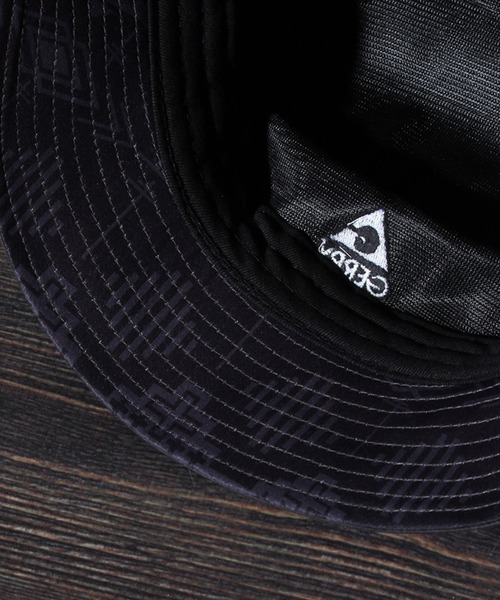 GERRY(ジェリー)の「【GERRY/ジェリー】ツバ裏 チマヨ柄 バケットハット(ハット・メンズ・ブラック系その他/ブラック/チャコール・FREE)」の11枚目の写真