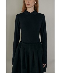 M_ | 【M_】COLLARED KNIT ボディースーツ(ニット/セーター)