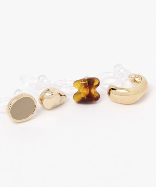 GLOBAL WORK(グローバルワーク)の「7SETイヤリング/983090(イヤリング・レディース・ゴールド系その他/グリーン/イエロー系その他3/ホワイト/ホワイト系その他2・FREE)」の12枚目の写真