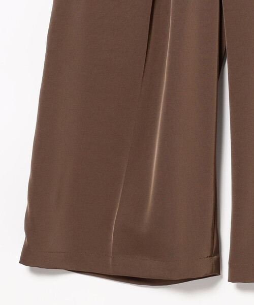 Ray BEAMS(レイビームス)の「RBS / アシンメトリー ベルト ラップパンツ(その他パンツ・レディース・チャコール/ブラウン・1/0)」の22枚目の写真