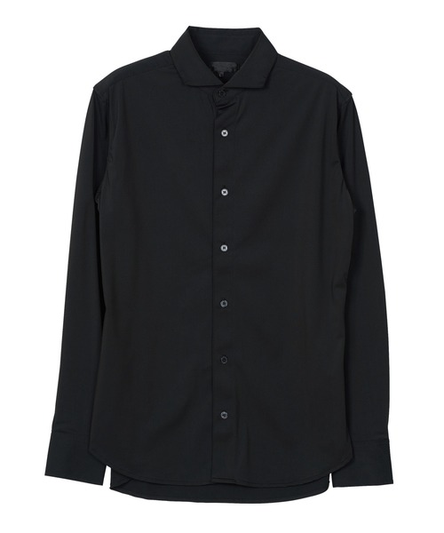 jiggys shop（ジギーズショップ）の「ハイパーストレッチ ホリゾンタルカラー 長袖シャツ（シャツ/ブラウス・メンズ・オリーブ/ネイビー/ブラック/ホワイト・LARGE/X-LARGE/MEDIUM）」の15枚目の写真