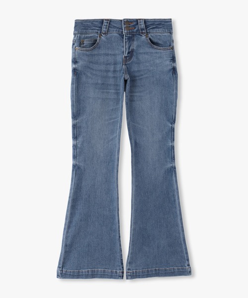 ANNA SUI NYC（アナ スイ エヌ ワイ シー）の「ANNA SUI NYC 70's風フレアデニムパンツ（デニムパンツ・レディース・ブルー/サックスブルー・S/M）」の9枚目の写真