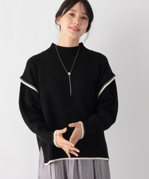 毛玉になりにくいステッチプルオーバー/982742