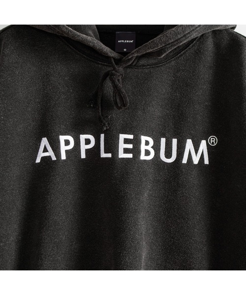 APPLEBUM(アップルバム)の「Powder Bleach Sweat Parka(パーカー・メンズ・ブラック・MEDIUM/X-LARGE/LARGE)」の4枚目の写真