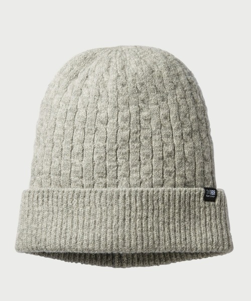 karrimor（カリマー）の「wool beanie（ニットキャップ/ビーニー・メンズ・ブラック/アッシュ/ネイビー/ブラウン・ONESIZE）」の3枚目の写真