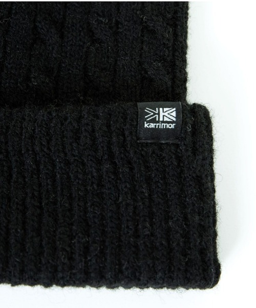karrimor（カリマー）の「wool beanie（ニットキャップ/ビーニー・メンズ・ブラック/アッシュ/ネイビー/ブラウン・ONESIZE）」の7枚目の写真