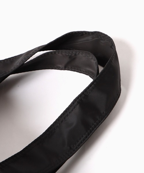 Chick(チック)の「▲Double Pocket Bag / ダブルポケットボストンバッグ(ハンドバッグ・レディース・カーキ/ブラック/ホワイト・FREE)」の7枚目の写真