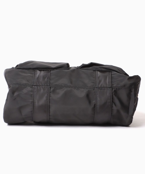 Chick(チック)の「▲Double Pocket Bag / ダブルポケットボストンバッグ(ハンドバッグ・レディース・カーキ/ブラック/ホワイト・FREE)」の6枚目の写真