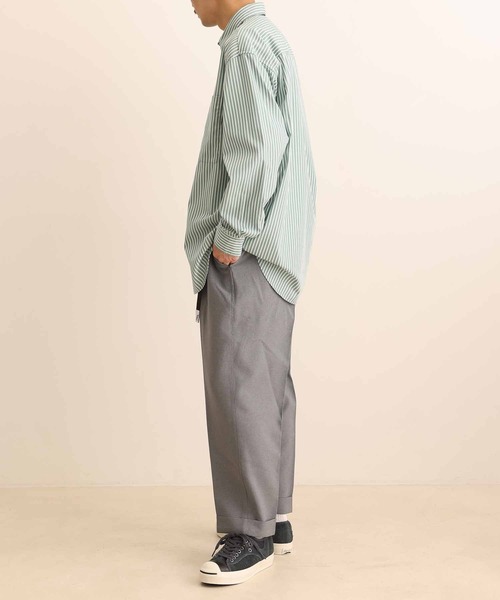 Gramicci（グラミチ）の「【別注】《GRAMICCI / グラミチ》2WAY STRETCH WIDE TAPERED CROPPED（スラックス・メンズ・ブラック/グレー/ブルー/ブラウン系その他2・S/M/L/XL）」の9枚目の写真