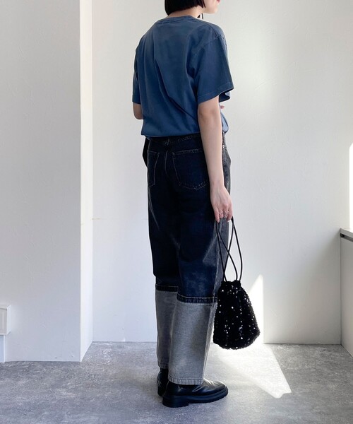 GOOD ROCK SPEED（グッドロックスピード）の「【GOOD ROCK SPEED/グッドロックスピード】MICKEY Tシャツ（Tシャツ/カットソー・レディース・アッシュグレー/オフホワイト/ネイビー・FREE）」の7枚目の写真