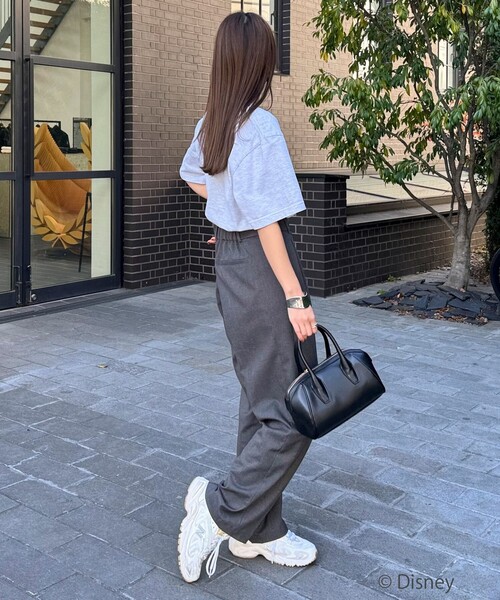 GOOD ROCK SPEED（グッドロックスピード）の「【GOOD ROCK SPEED/グッドロックスピード】MICKEY Tシャツ（Tシャツ/カットソー・レディース・アッシュグレー/オフホワイト/ネイビー・FREE）」の20枚目の写真