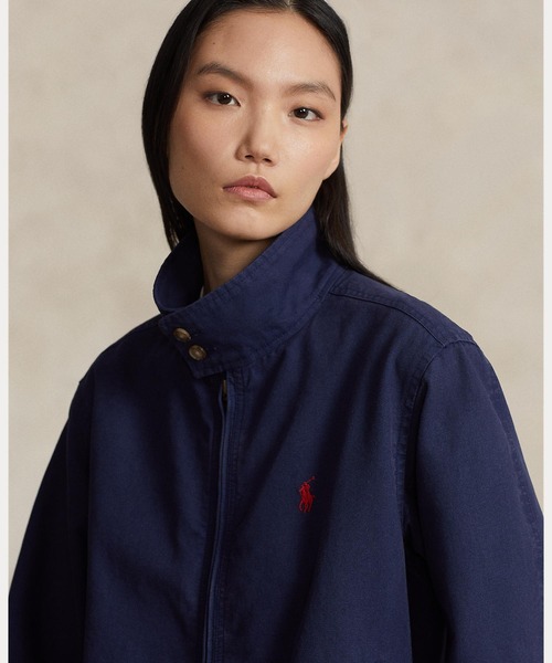 POLO RALPH LAUREN（ポロ ラルフ ローレン）の「コットン キャンバス ジャケット（その他アウター・レディース・ネイビー系1・L/M/S/XS/XL/XXS）」の5枚目の写真