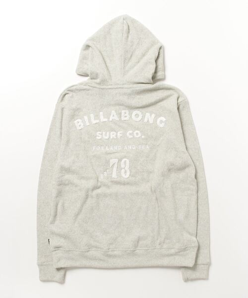 BILLABONG(ビラボン)の「BILLABONG メンズ セットアップPILE PARKA 【2024年春夏モデル】/ビラボンパイル地パーカー・フーディー(パーカー・メンズ・ミント/オフホワイト/グレー・X-LARGE/LARGE/MEDIUM)」の4枚目の写真