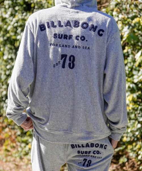 BILLABONG..WEAR.＋ハーレーボアフーディー 2点セット OUTLET】【直営店限定】BILLABONG メンズ セットアップ パーカー