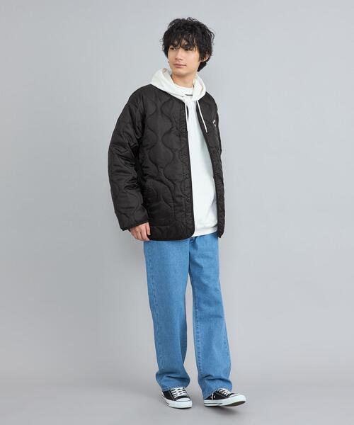 coen（コーエン）の「ルーズシルエットスーベニア刺繍キルティングジャケット（ブルゾン・メンズ・ナチュラル/ブラック/オリーブ・M/L）」の10枚目の写真