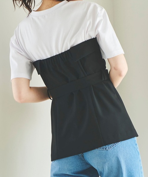 セール】ベルト付きビスチェ（ベスト）｜31 Sons de mode