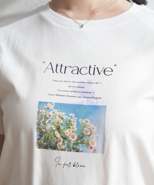 ikka(イッカ)の「【親子コーデ】ロゴフォトプリントT(Tシャツ/カットソー・レディース・ホワイト/チャコールグレー/オフホワイト/ベージュ/ライトブルー/ブラック・S/M/L)」の20枚目の写真