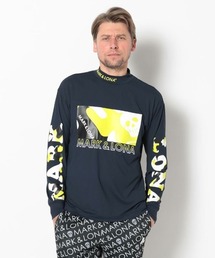 MARK & LONA｜マークアンドロナのTシャツ/カットソー（ブルー 
