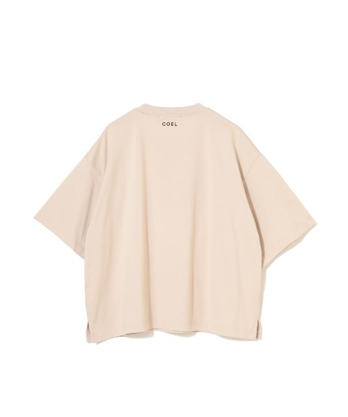 新品　COEL コエル　プリントTシャツ コエル COEL 前結びプリントTシャツ （ホワイト