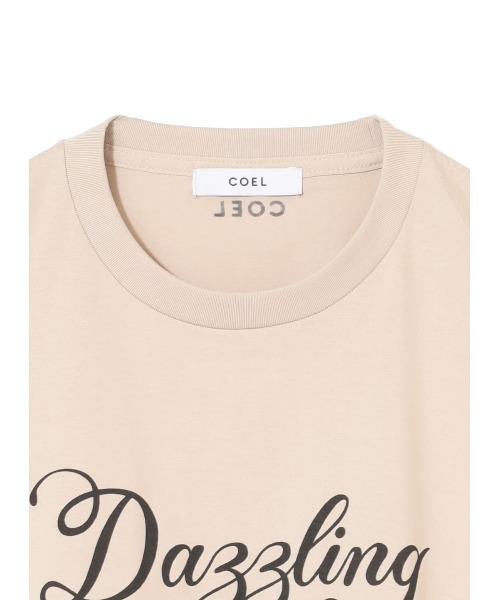 COEL（コエル）の「Dazzling ロゴTシャツ（Tシャツ/カットソー