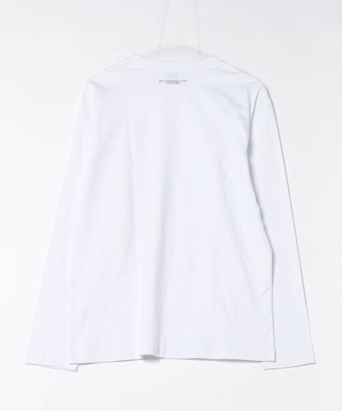 ARCHIVER(アーカイバ)の「【69】【it】ミドルウェイト クルーネックロングスリーブカットソー(Tシャツ/カットソー・レディース・サンドベージュ/ブラック/ホワイト・LARGE/MEDIUM)」の4枚目の写真
