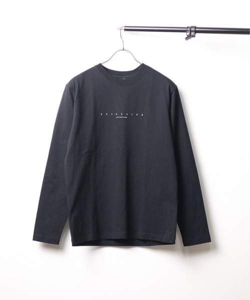 ARCHIVER(アーカイバ)の「【69】【it】ミドルウェイト クルーネックロングスリーブカットソー(Tシャツ/カットソー・レディース・サンドベージュ/ブラック/ホワイト・LARGE/MEDIUM)」の3枚目の写真