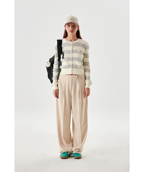 KIRSH（キルシー）の「KIRSH SMALL CHERRY CABLE CROP KNIT