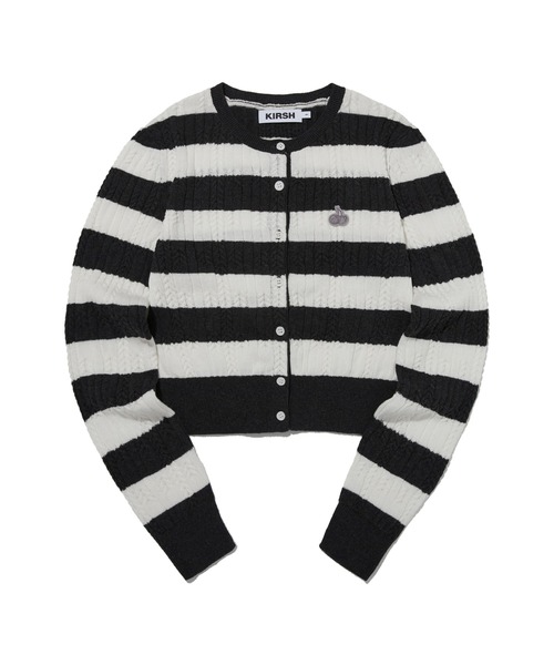 KIRSH（キルシー）の「KIRSH SMALL CHERRY CABLE CROP KNIT
