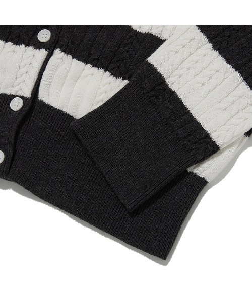 KIRSH（キルシー）の「KIRSH SMALL CHERRY CABLE CROP KNIT