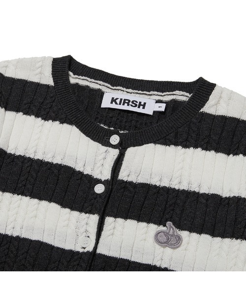 KIRSH（キルシー）の「KIRSH SMALL CHERRY CABLE CROP KNIT