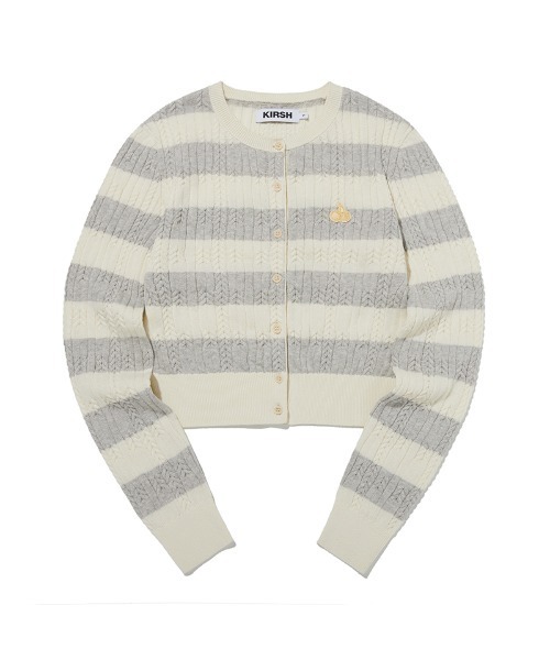 KIRSH（キルシー）の「KIRSH SMALL CHERRY CABLE CROP KNIT