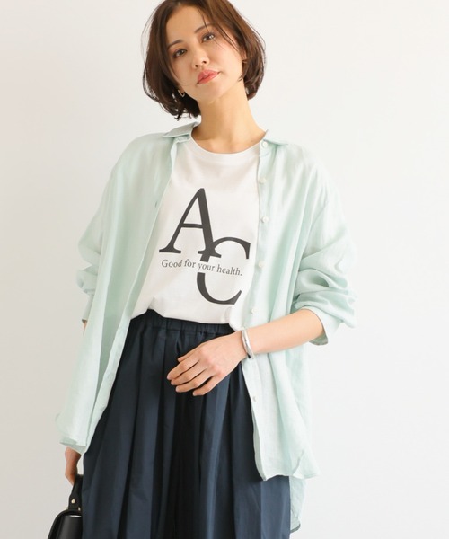 BARNYARDSTORM(バンヤードストーム)の「BARNYARDSTORM / スタンダードリネンシャツ(シャツ/ブラウス・レディース・ホワイト/ベージュ/ブルー/ホワイト系その他・S/L/M)」の4枚目の写真