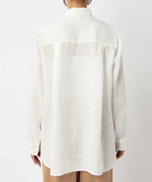 BARNYARDSTORM(バンヤードストーム)の「BARNYARDSTORM / スタンダードリネンシャツ(シャツ/ブラウス・レディース・ホワイト/ベージュ/ブルー/ホワイト系その他・S/L/M)」の15枚目の写真