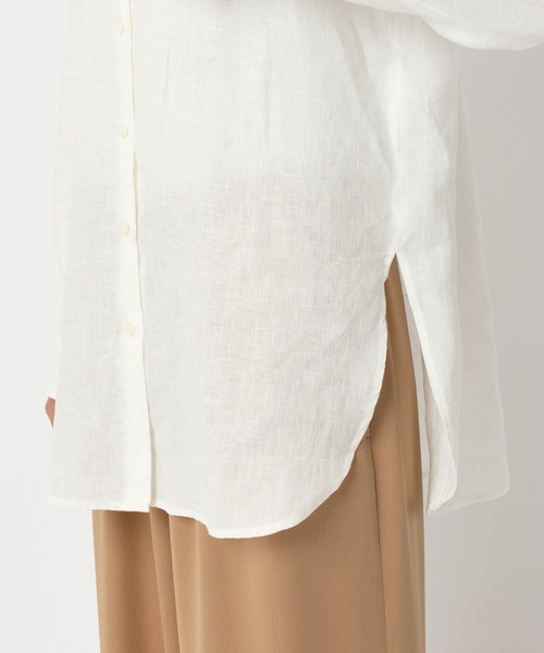 BARNYARDSTORM(バンヤードストーム)の「BARNYARDSTORM / スタンダードリネンシャツ(シャツ/ブラウス・レディース・ホワイト/ベージュ/ブルー/ホワイト系その他・S/L/M)」の12枚目の写真
