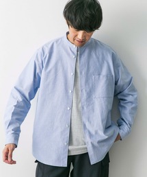URBAN RESEARCH DOORS | オックスバンドカラーシャツ(シャツ/ブラウス)