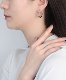 【WEB限定】Silver925 フープピアス